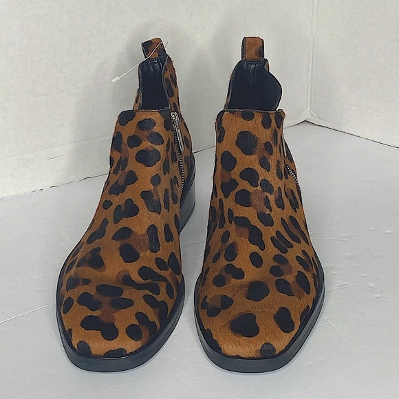 3.1 Phillip Lim Leopard Print Ankle Boots - Picture 4 of 11